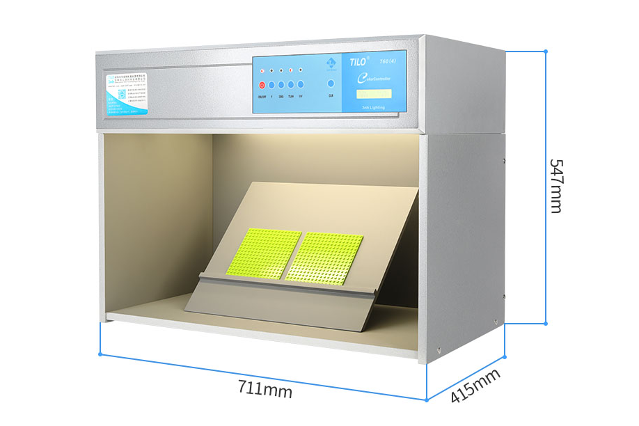 标准对色灯箱颜色检测